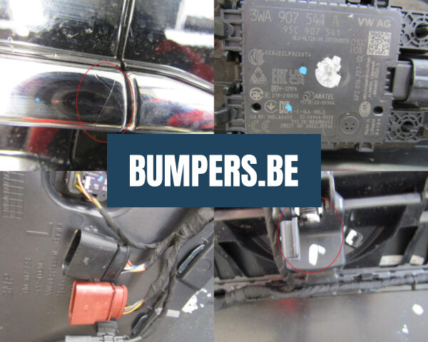 Bumper Volkswagen PASSAT B9 24- LED GRILL Voorbumper MZ826