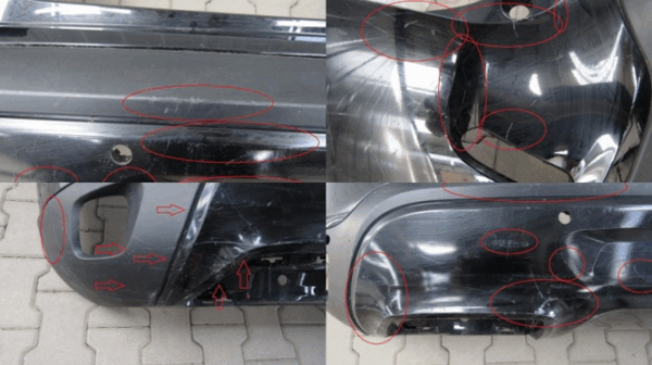 Bumper CITROEN C5 AIRCROSS 18-9825351877 9825446977 9825446577 Achterbumper PJ185
