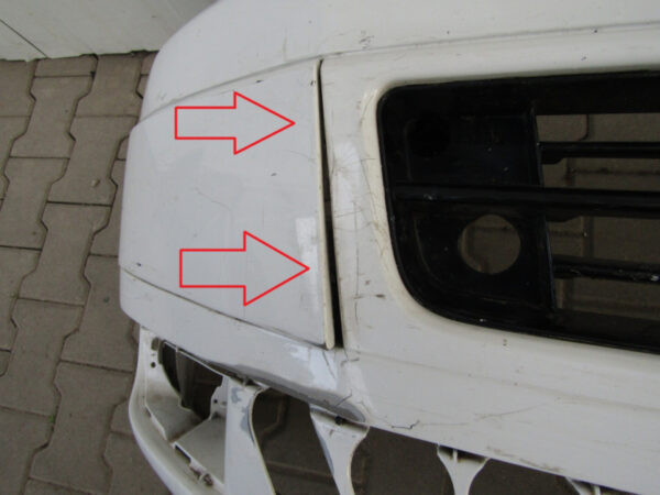 Bumper Volkswagen Multivan 7E0 2 II Facelift 09-15 Voorbumper Q4442