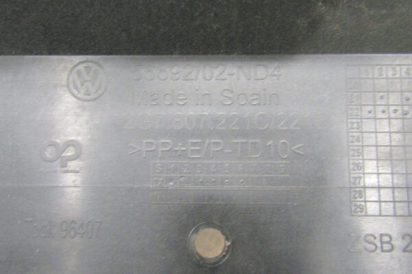 Bumper VW Taigo 2G7 21- 2G7807221C Voorbumper MZ1960
