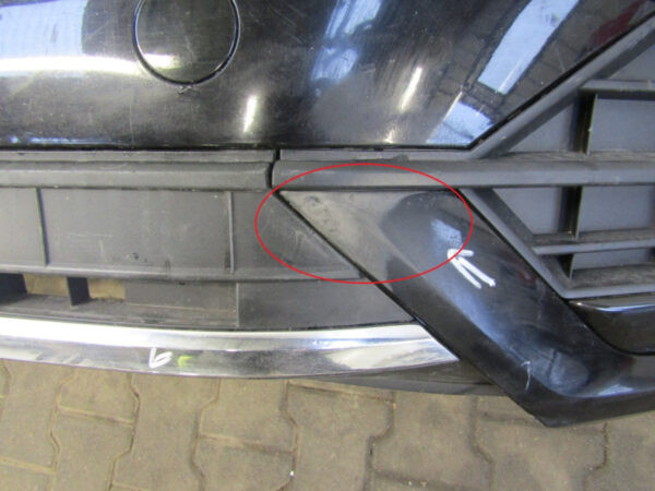Bumper Volkswagen VW Touareg 3 III 760 6 PDC 18- Voorbumper MZ161