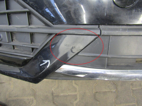 Bumper Volkswagen VW Touareg 3 III 760 6 PDC 18- Voorbumper MZ161