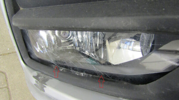 Bumper Volkswagen Caddy 2K5 Facelift 15- 2K5807221 Voorbumper KS5308