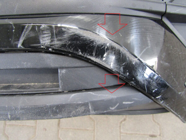 Bumper Volkswagen Touareg 3 III 760 6 PDC 18- Voorbumper JM978