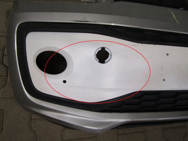 Bumper Volkswagen VW UP 1S0 FACELIFT 16- 1S0807221 Voorbumper Q2967