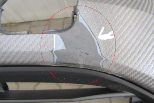 Bumper TOYOTA Highlander IV 19-22 Voorbumper MZ1289
