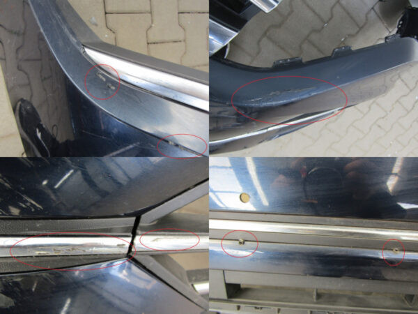 Bumper Volkswagen VW Touareg 3 III 760 18- 760807061G Voorbumper PJ375