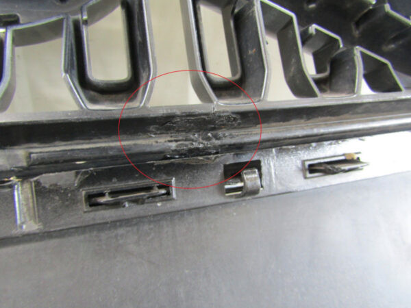 Bumper Volvo XC60 II 2 17- XC 60 Voorbumper Grill JK6035