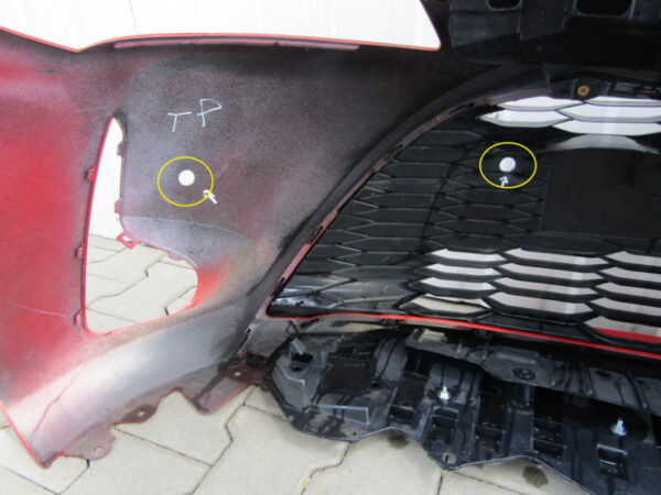 Bumper Toyota Yaris 3 III Facelift 17-Voorbumper KS4760