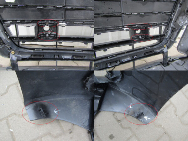 Bumper Audi A6 C8 4K0 S-line SLINE 18- Voorbumper PJ324