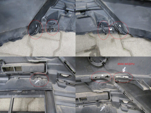 Bumper Volkswagen Touareg 3 R-Line Rline 760 18- Voorbumper PJ516