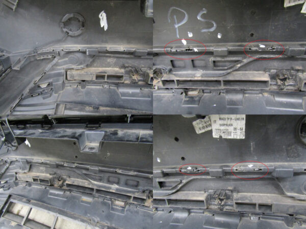 Bumper Volkswagen Touareg 3 R-Line Rline 760 18- Voorbumper PJ516