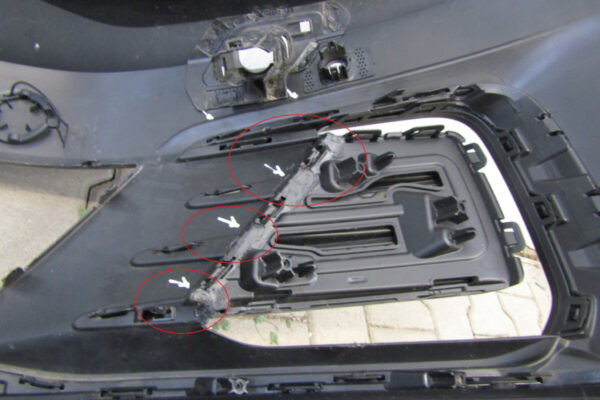 Bumper Volkswagen GOLF VII 7 FACELIFT GTE 17-20 Voorbumper MK1579