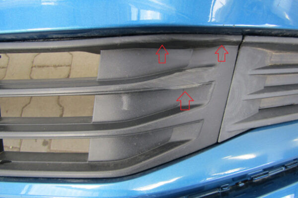 Bumper Volkswagen VW Touran 2 II 5TA 15- Voorbumper KS5034