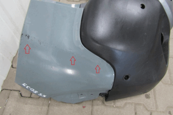 Bumper Citroen C3 Aircross 17-13489730 Achterbumper K58039