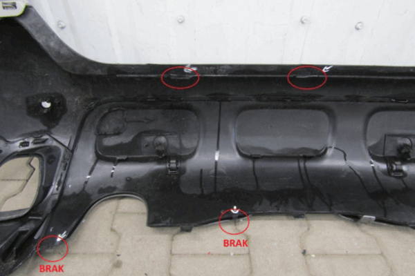 Bumper Citroen C3 Aircross 17-13489730 Achterbumper K58039