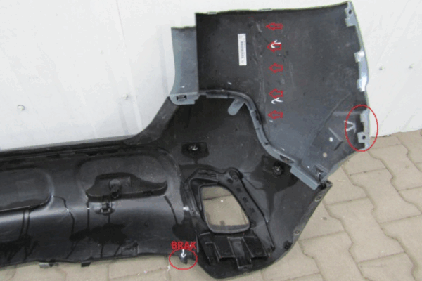 Bumper Citroen C3 Aircross 17-13489730 Achterbumper K58039