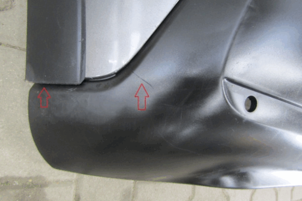 Bumper Citroen C3 III 16- + Kabels 9813343977 Achterbumper KS7641