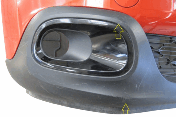 Bumper Citroen C3 III 16-19-Voorrbumper KS7482