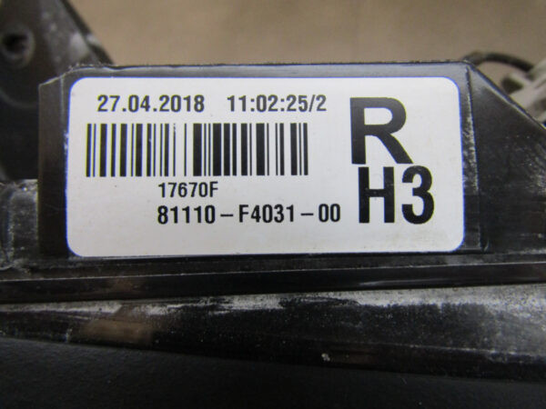 KOPLAMP TOYOTA CHR C-HR 16-19 LED 81110-F4031 Rechts A809/5K/15E