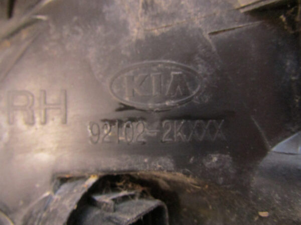 KOPLAMP KIA SOUL STANDAARD 08-11 92012-2KXXX RECHTS A318/D98