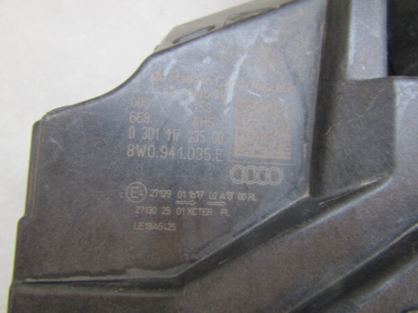 Koplamp Audi A4 B9 8W0 Facelift Full LED 19- 8W0941035E Links S708/K5/1B