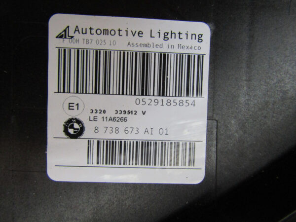 KOPLAMP BMW X5 F15 ADAPTIVE LED 13-18 8738673AI01 Links S570/K5/7F