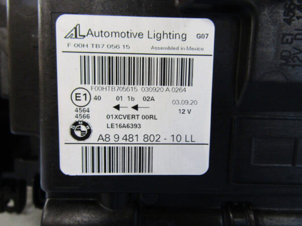 Koplamp BMW X7 G07 Laser 18-22 A89481802-10 Rechts S240/D158