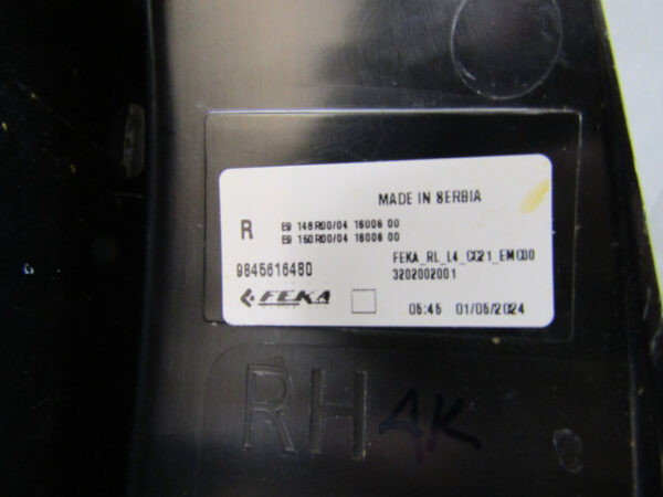ACHTERLICHT CITROEN C3 IV LED 24- Rechts achter 9845616480 A888/D185
