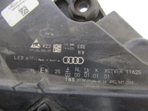 Koplamp Audi Q7 II 4M0 Full LED 15-19 4M0941034 RECHTS A123/F33
