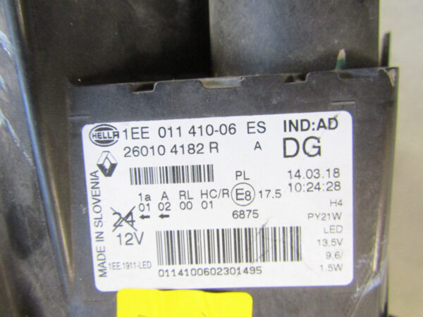 KOPLAMP RENAULT TRAFIC 3 III 14-19 260104182R RECHTS  A423