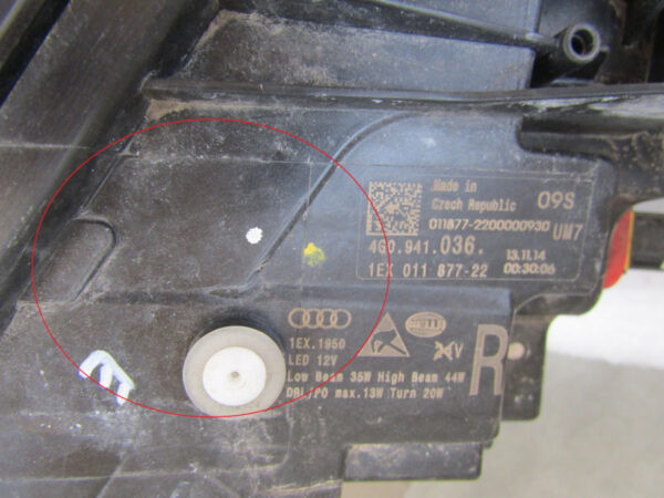KOPLAMP AUDI A6 RS6 C7 Facelift MATRIX 14-18 Rechts 4G0941036 A861/5K/11D