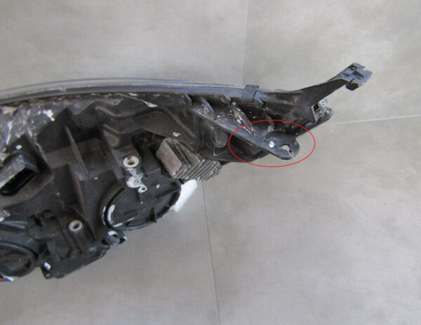 Koplamp FORD TRANSIT CUSTOM FACELIFT LED 17-23 Rechts A748/5K/11D