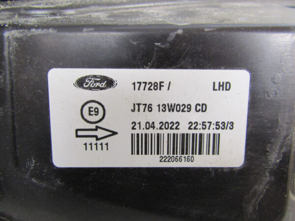 KOPLAMP FORD TRANSIT COURIER 14- JT7613W029 RECHTS S330/E70