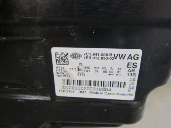 Koplamp Volkswagen CRAFTER II 2 16- 7C1941006B Rechts A850/5K/4E