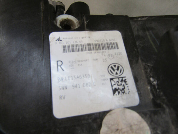 Koplamp Volkswagen TIGUAN 2 II 5NN Full LED 16-20 5NN941082C Rechts A741/D152