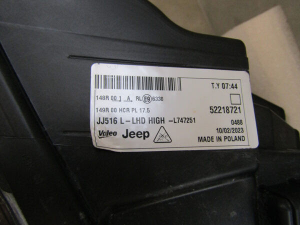 KOPLAMP JEEP AVENGER PERFORMANCE HIGH LED LED 23- 522187210 Links A732/C144