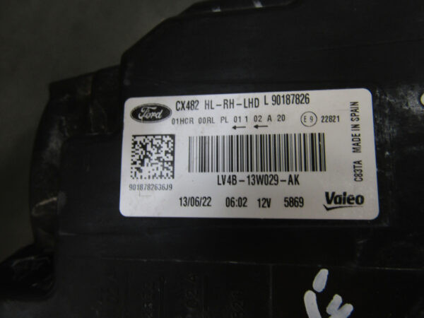 Koplamp Ford Kuga MK3 3 19-24 LV4B-13W029-AK Rechts A787/5K/13D