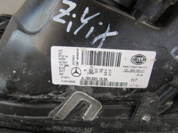 KOPLAMP MERCEDES ML W164 FACELIFT 08-11 A1648201959 LINKS A517/F204