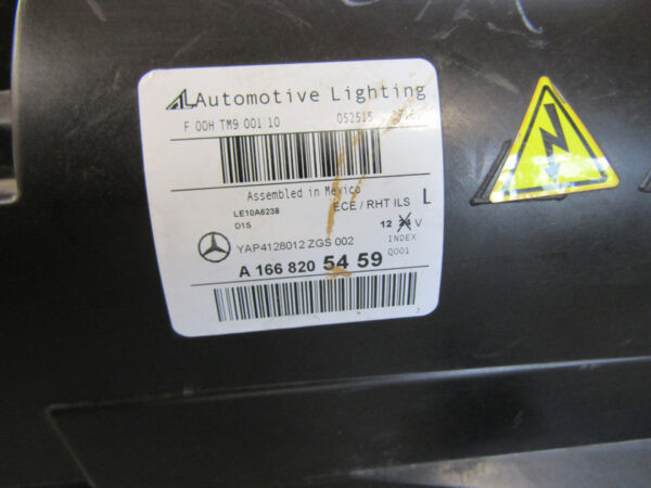 Koplamp MERCEDES ML W166 XENON 11-15 A1668205459 LINKS A1021/4K/15E