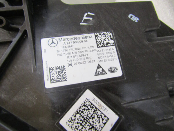 KOPLAMP MERCEDES B KLASSE W247 FACELIFT HIGH LED PERFORMANCE 22- A2479060904 LINKS A516/F203