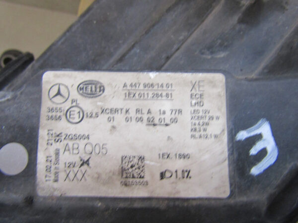 KOPLAMP MERCEDES V KLASSE W447 VITO FULL LED ILS 14-19 A4479061401 Links  S659/K5/13G