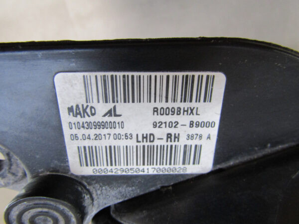 KOPLAMP HYUNDAI I10 13-19 92102-B9000 Rechts A782/5K/14D