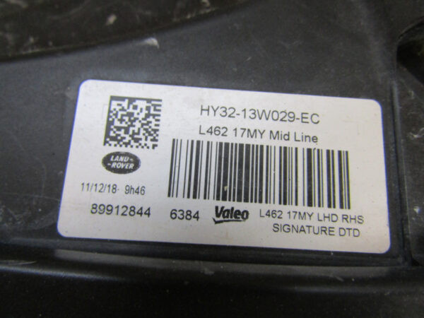 Koplamp Land Rover Discovery V L462 LED 16- HY3213W029EC Rechts A728/E139