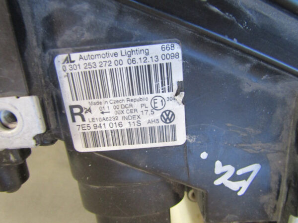 KOPLAMP VW VOLKSWAGEN T5 MULTIVAN FACELIFT XENON 09- 7E5941016 RECHTS A456/A70