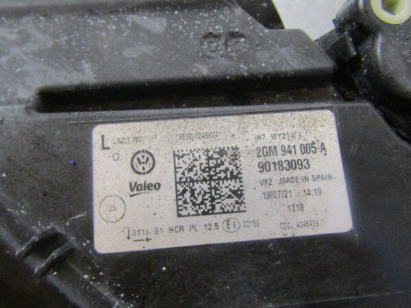 Koplamp Volkswagen T-Cross T Cross 2GM 18-23 2GM941005A LINKS A348/C109