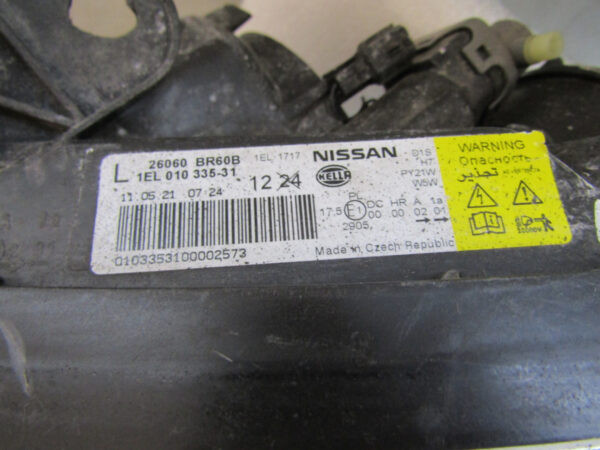 KOPLAMP NISSAN QASHQAI I J10 FACELIFT 09-13 Links A750/5K/11C