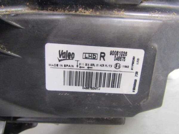 KOPLAMP FORD SMAX II 19- RECHTS A393/F14