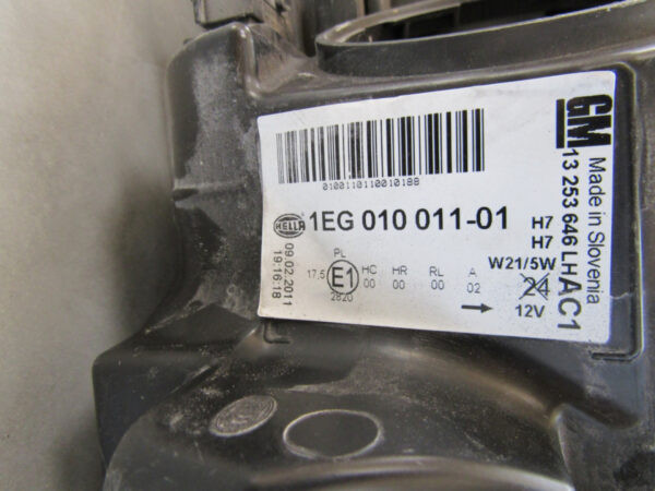 KOPLAMP OPEL ASTRA IV 09-12 1EG010011-01 LINKS S338/D91