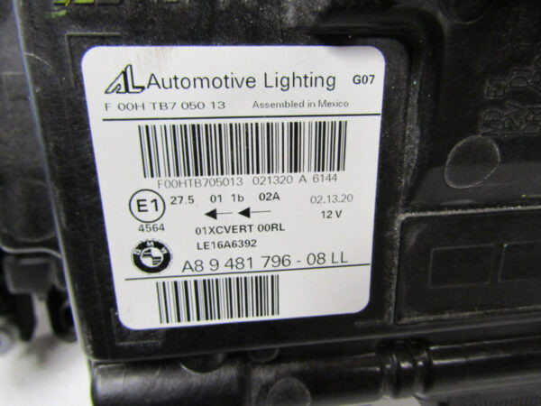 KOPLAMP BMW X7 G07 Full LED 18-22 A8 9481796-08 RECHTS A155/D55